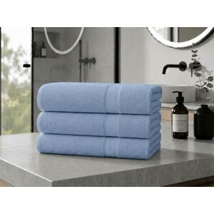 CLARYSSE ELEGANCE törölköző 60x110 cm kék, 100% pamut kép