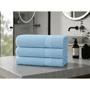 CLARYSSE ELEGANCE törölköző 60x110 cm világoskék, 100% pamut kép