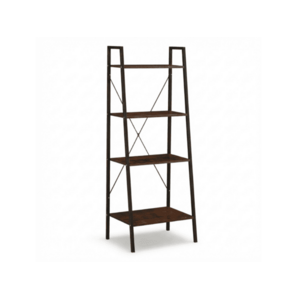 Könyvespolc TAYLOR 4 polc 147x60 cm, rusztikus barna kép