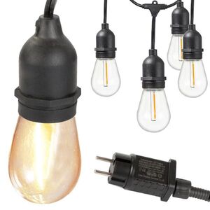 LED kerti fényfüzér LUCENT, 15 m kép
