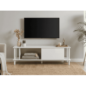 TV asztal PARIS 150 cm, fehér kép
