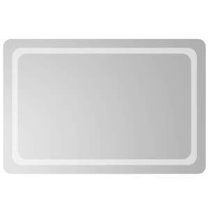 vidaXL LED-es fürdőszobatükör 60x90 cm kép
