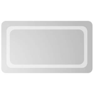 vidaXL LED-es fürdőszobatükör 40x70 cm kép