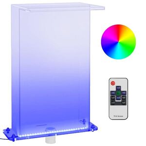 vidaXL akril medenceszökőkút RGB LED-ekkel 51 cm kép