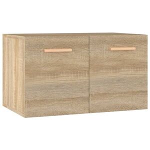 vidaXL sonoma tölgy színű szerelt fa faliszekrény 60 x 36, 5 x 35 cm kép