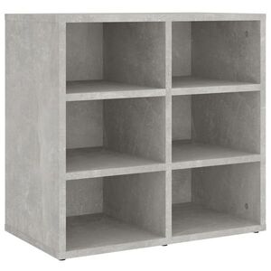 vidaXL betonszürke cipősszekrény 52, 5 x 30 x 50 cm kép