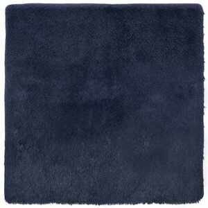 vidaXL tengerész hosszú szálú NAVARRA bozontos szőnyeg 200x200 cm kép