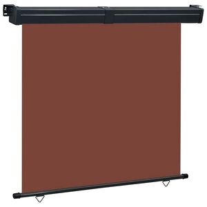 vidaXL barna oldalsó terasznapellenző 165 x 250 cm kép