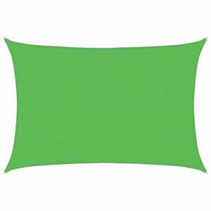 vidaXL világoszöld HDPE napvitorla 160 g/m² 5 x 6 m kép