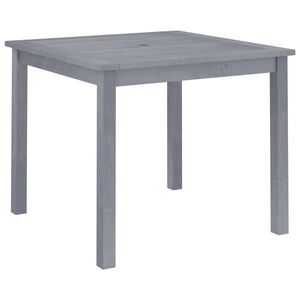vidaXL tömör akácfa kerti étkezőasztal 88 x 88 x 74 cm kép