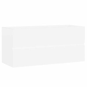 vidaXL fehér szerelt fa mosdószekrény 100 x 38, 5 x 45 cm kép