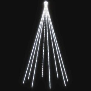 vidaXL karácsonyi vízeséses favilágítás 400 LED-del 2, 5 m kép