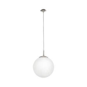 EGLO 85262 - Csillár zsinóron RONDO 1xE27/60W/230V átm. 25 cm fehér 85262 kép