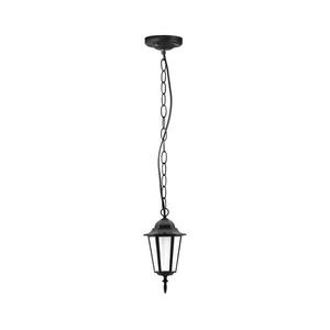 Kültéri csillár 1xE27/20W/230V IP43 fekete 202161 kép