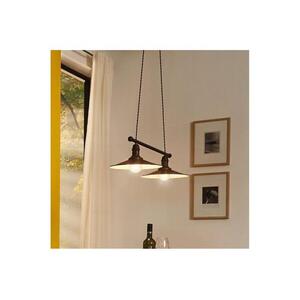 Eglo 49457 - STOCKBURY kábelre függesztett csillár 2xE27/60W/230V 49457 kép