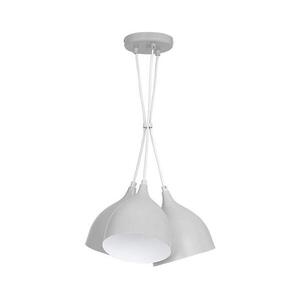 Csillár zsinóron NOAK 3xE27/15W/230V szürke 9430 kép