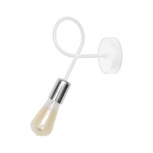 OXFORD fali lámpa 1xE27/15W/230V fehér K-2016/1 WT+CH/H kép