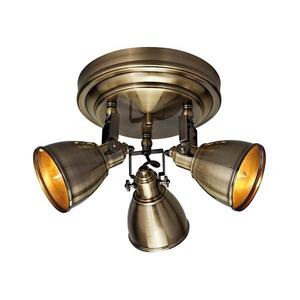 Markslöjd 104050 - Spotlámpa FJÄLLBACKA 3xE14/40W/230V sárgaréz 104050 kép