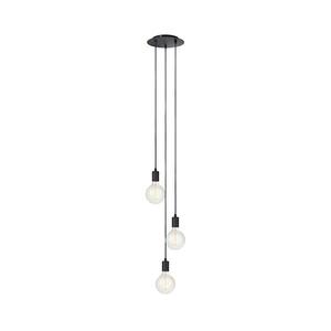 Markslöjd 106334 - Csillár zsinóron SKY 3xE27/60W/230V 106334 kép