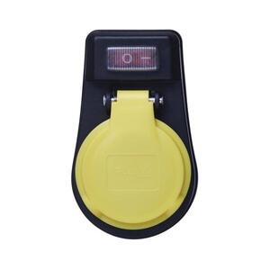 Kültéri konnektor kapcsolóval FRENCH 250V/16A IP44 P00271 kép