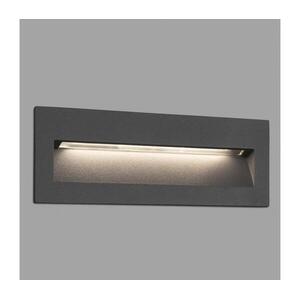 FARO Barcelona FARO 70638 - NAT kültéri beépíthető LED lámpatest, LED/8W/230V, IP65, fekete 70638 kép