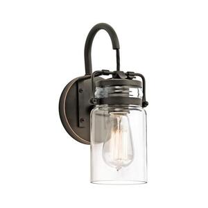Elstead KL-BRINLEY1-OZ - Fali lámpa BRINLEY 1xE27/60W/230V antracit KL-BRINLEY1-OZ kép