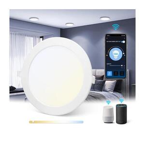 B.V. - LED Dimmelhető beépíthető lámpa LED/18W/230V á. 22 cm Wi-Fi 102800QYZ kép