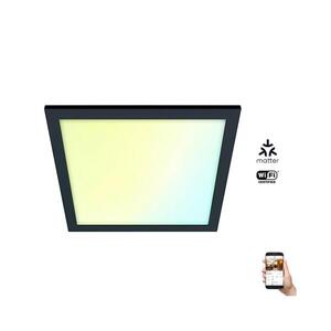 WiZ - LED Dimmelhető mennyezeti lámpa SUPERSLIM LED/12W/230V fekete Wi-Fi 8719514554917 kép