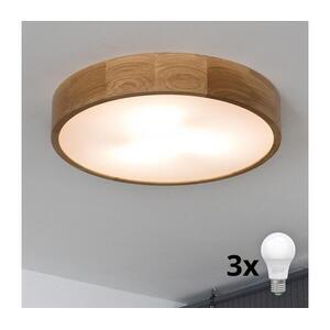Brilagi - LED mennyezeti lámpatest CARVALHO 3xE27/15W/230V tölgy átm. 47, 5 cm 8590828606741 kép