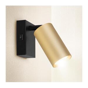 Brilagi - SELE fali spotlámpa 1xGU10/30W/230V fekete/arany WO-W5-OEM kép