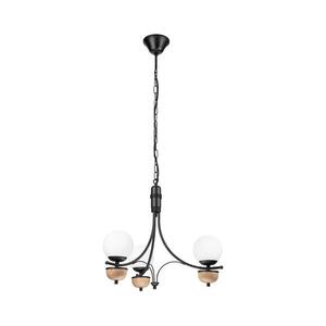 Brilagi - COTTAGE LED láncos csillár 3xG9/40W/230V tölgy/fehér kép