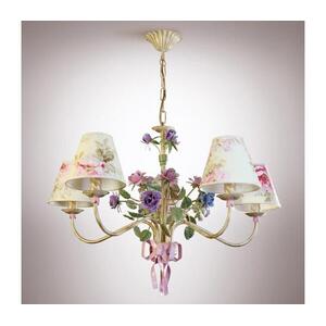 Csillár láncon ROMANCE 5xE14/40W/230V 75 cm 6405-cl153-aba01n-ct0504 kép