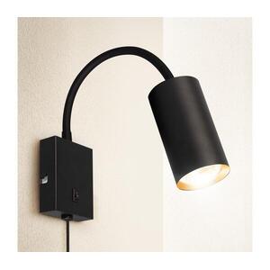 Brilagi - Állítható fali lámpa SELE 1xGU10/30W/230V fekete/arany WO-W8-OEM kép