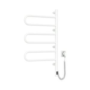 Navin FOUETTE elektromos, forgatható törölközőszárító termosztáttal, 120 W, 80x49 cm, fehér 12-112033-4880 kép