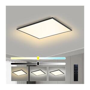 Brilagi - SLIMFRAME LED fényerőszabályozható lámpatest LED/58W/230V 60x60 cm fekete + távirányító BRI177 kép