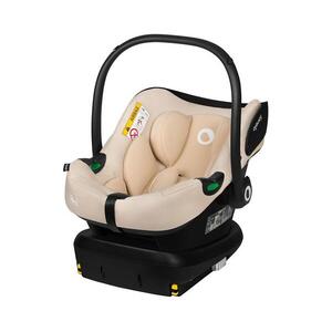 Lionelo - ASTRID SET i-Size 40-87 cm autósülés alappal Beige Sand 5903771709255 kép