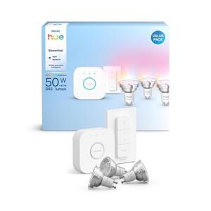 Kezdőkészlet Philips Hue WACA 3xGU10/4, 7W 2200-6500K + Hue Bridge 8721103103758 kép
