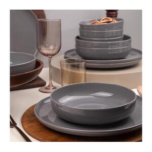 12 részes szürke/porcelán étkészlet 710KTP9753 kép