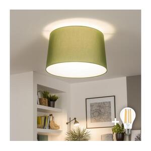 Brilagi - LED-es felületre szerelhető csillár CERIA 1xE27/40W/230V Ø 45 cm zöld BG3988+EG781045 kép