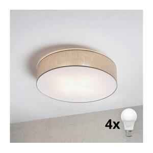 Brilagi - LED mennyezeti lámpa SIRIJA 4xE27/15W/230V átm. 60 cm bézs 8590828019459 kép