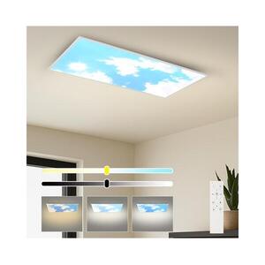 Brilagi - LED dimmelhető mennyezeti lámpatest SLIMFRAME SKY LED/80W/230V 120x60 cm + távirányító BRI779 kép