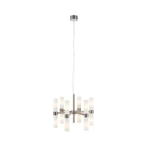 Markslöjd 109154 - ELARA kábeles függőcsillár 12xE14/40W/230V átm. 60 cm matt króm 109154 kép