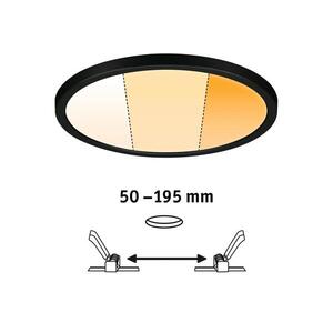 Paulmann 93102 - LED/16W IP44 süllyesztett mennyezeti lámpa AREO 230V Ø 23 cm fekete 93102 kép