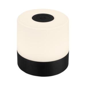 Briloner - tölthető, fényerőszabályozható érintéskapcsolós kültéri LED asztali lámpa LED/2W/5V 2700K IP44 fekete 7461015 kép