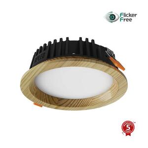 APLED - LED Lámpa RONDO WOODLINE LED/6W/230V 3000K átm. 15 cm fenyő tömör fa 21270 kép