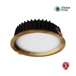APLED - LED Lámpa RONDO WOODLINE LED/6W/230V 3000K átm. 15 cm kőris tömör fa 21278 kép