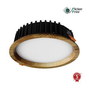 APLED - LED Lámpa RONDO WOODLINE LED/12W/230V 4000K átm. 20 cm kőris tömör fa 21279 kép
