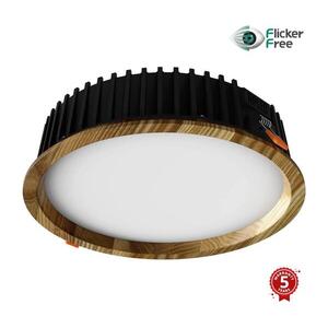 APLED - LED Lámpa RONDO WOODLINE LED/18W/230V 4000K átm. 26 cm kőris tömör fa 21281 kép