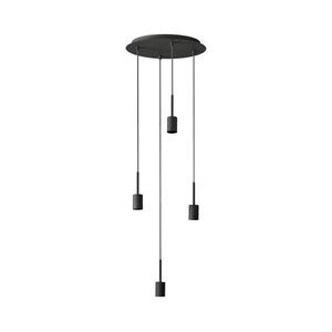 Osram - Tápkábel NEEDLE PENDANT 4xE27/25W/230V antracit 4058075848481 kép