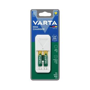 Varta 57656201421 - Akkumulátortöltő 2xAA/AAA 800 mAh 230V 57656201421 kép